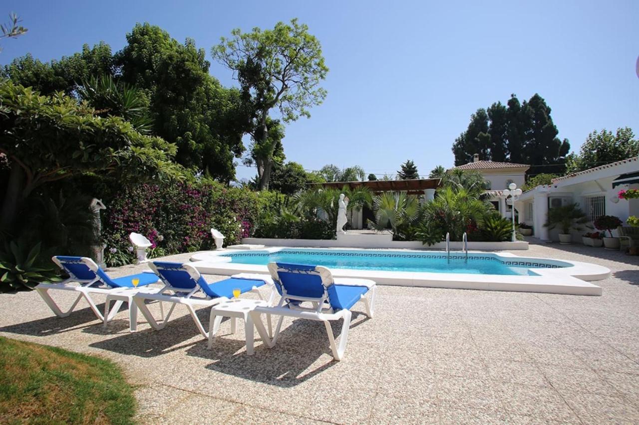 Exclusive Villa Las Palmeras Puerto Banus With Heated Private Swimming Pool, Marbella, Spain ภายนอก รูปภาพ